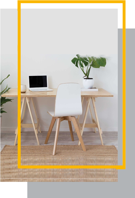 Complete Home Furniture - Desk (500x689), Png Download