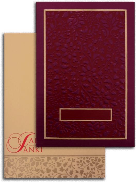 Hindu Wedding Cards - Wood (700x700), Png Download