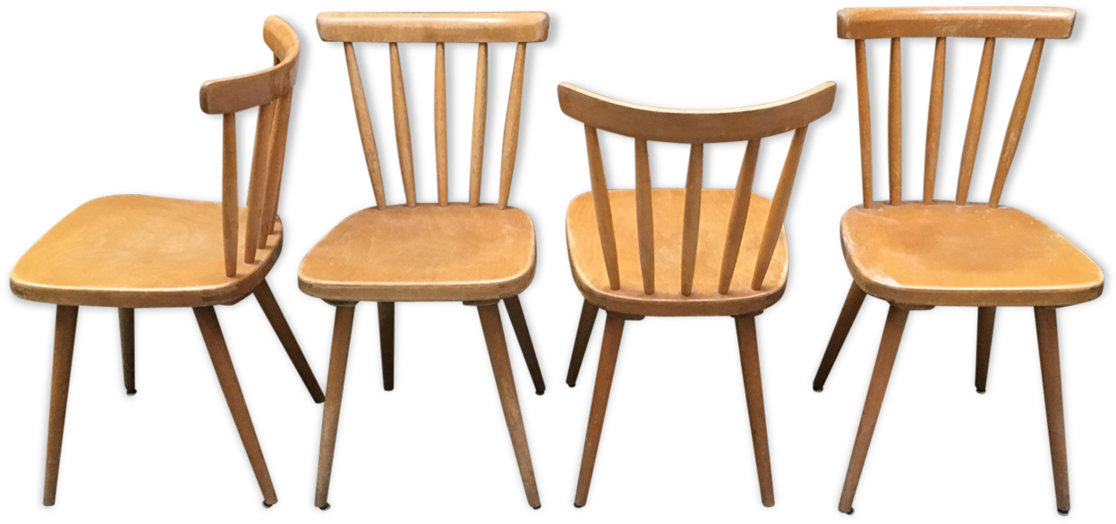 Lot Of 8 Chair Baumann Style - Windsor Chair (1457x1457), Png Download