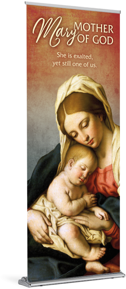 Mary Mother Of God B - Jesus And Mary Blonde (1024x1024), Png Download