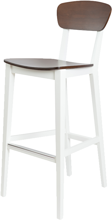 Park Barstool 316 Veneer Seat In Two Tone Download - Chair (600x735), Png Download
