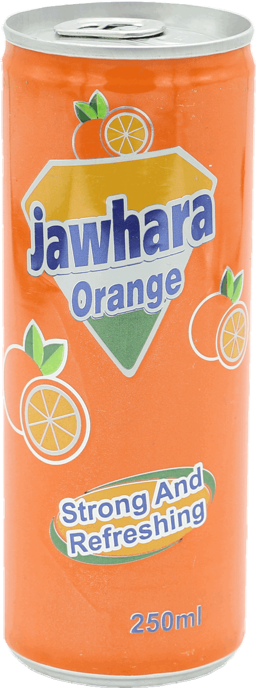 Jawhara Orange - Orange Soft Drink (2020x2020), Png Download