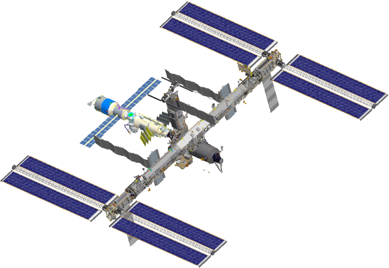 Space Station - International Space Station Png (800x552), Png Download