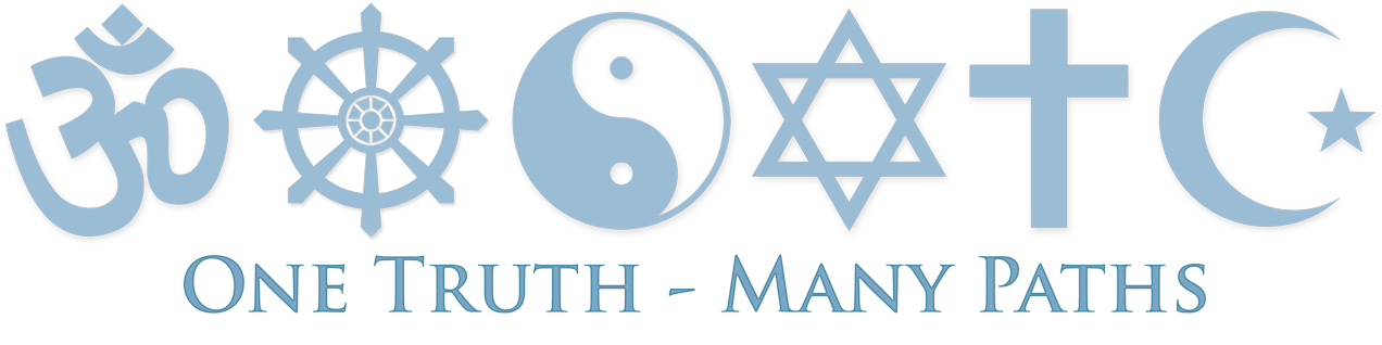 One Truth Many Paths - Star Of David (1400x349), Png Download