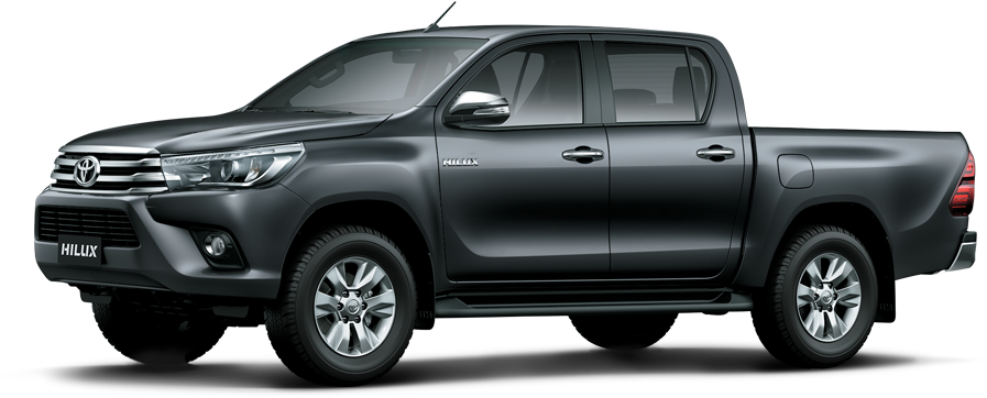 Toyota Innova Bac 1d6 - Toyota Hilux Gray Metallic (986x410), Png Download