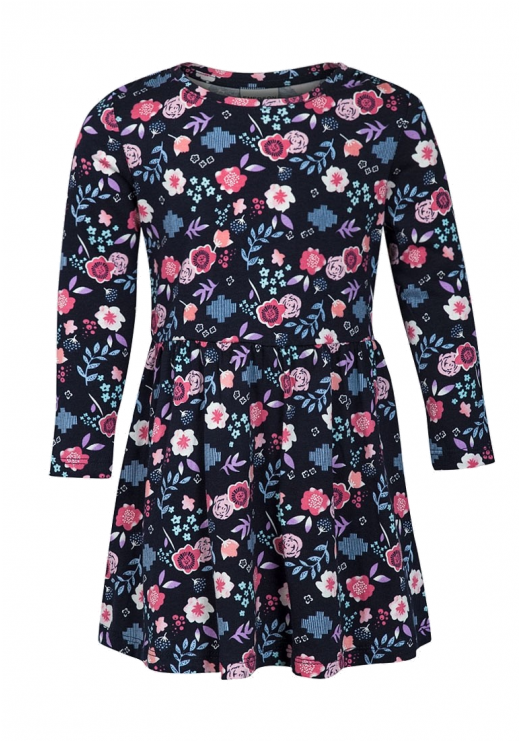 Emerson Floral Kids Dress - Badgley Mischka Embroidered Mesh Dress (740x740), Png Download