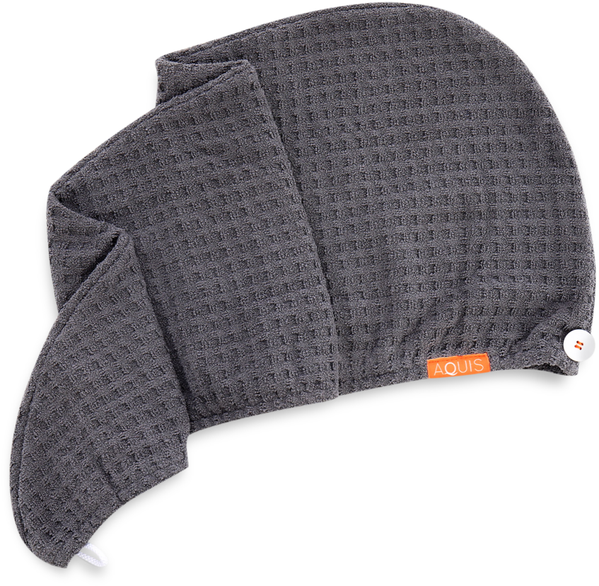 Rapid Dry Waffle Hair Turban - Beanie (1024x1024), Png Download