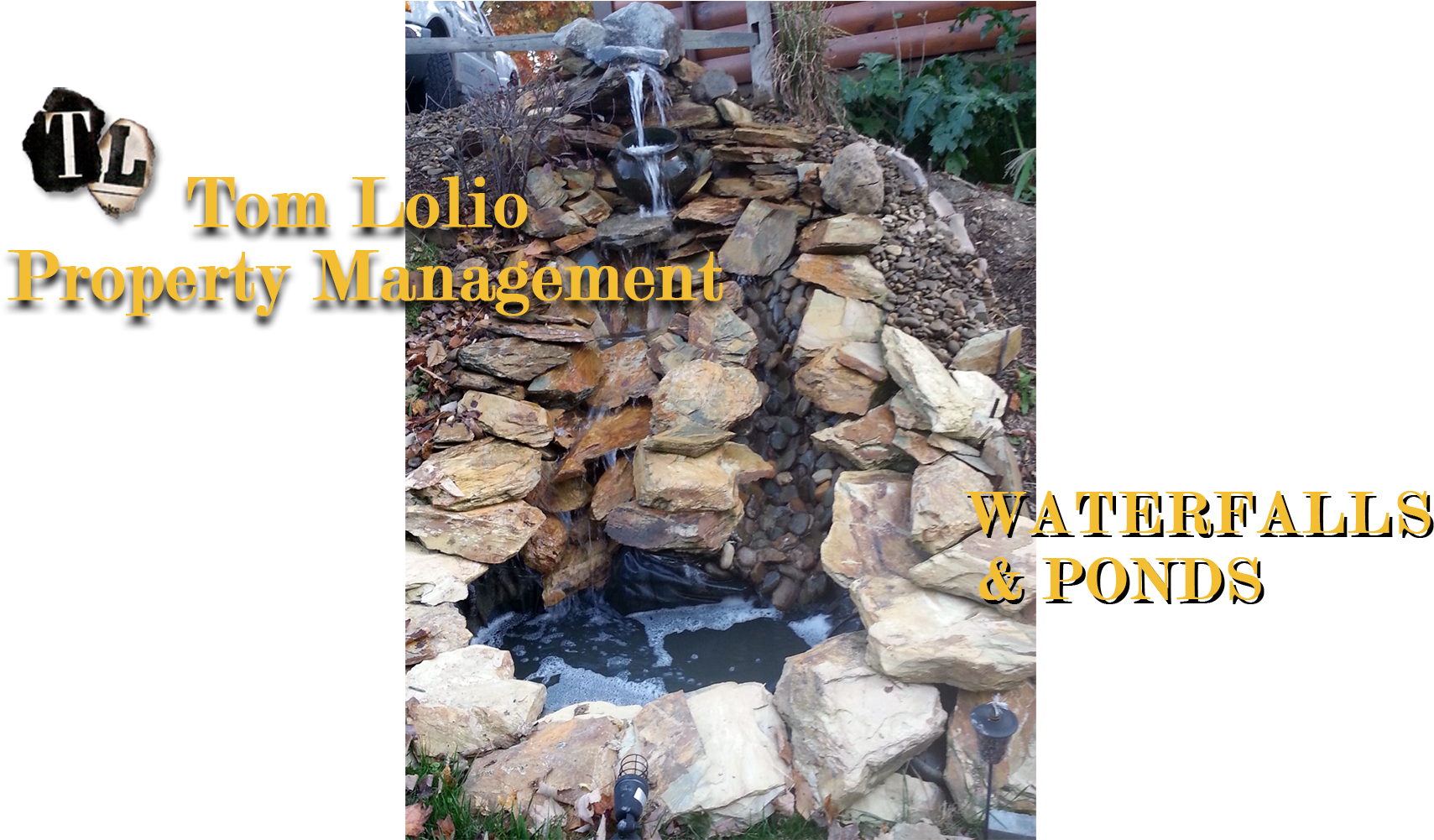 Waterfalls & Ponds - Boulder (1900x1000), Png Download