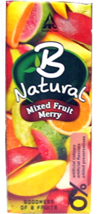 B Natural Mixed Fruit Juice (750x750), Png Download