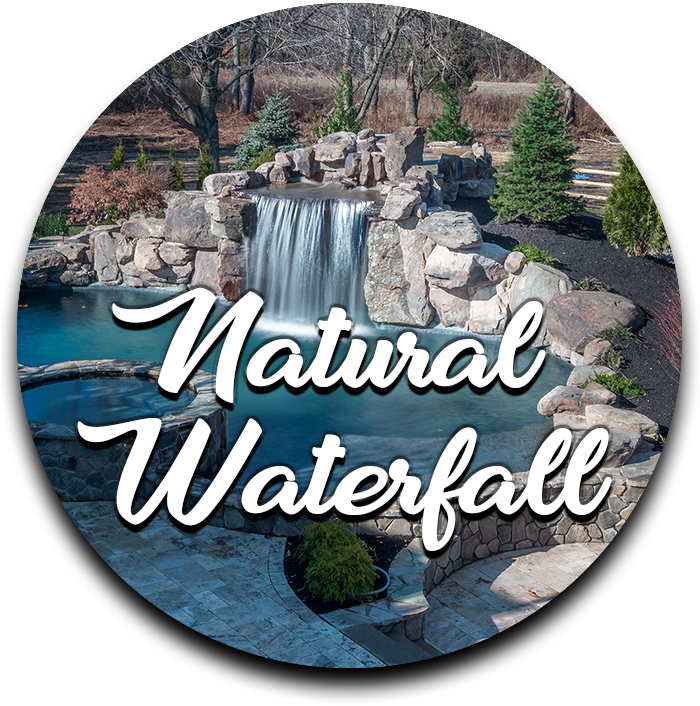Slopes, Hills, And Walls Are Great Places For Waterfalls - Wall Clock (699x734), Png Download