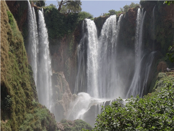 Ouzoud Private Tours - Waterfall (903x500), Png Download