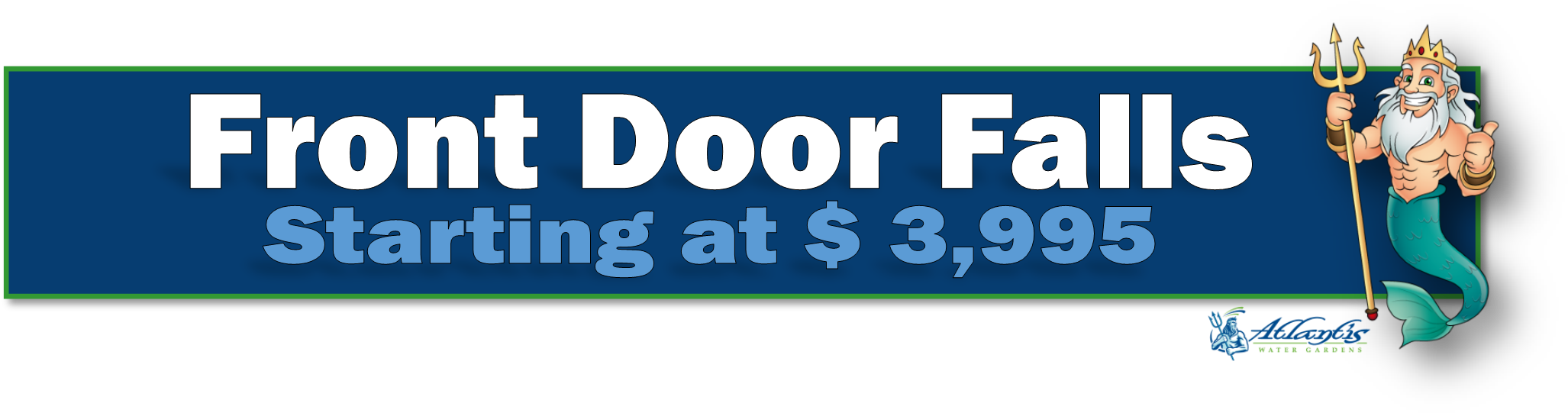 Front Door Falls - Parallel (2086x602), Png Download