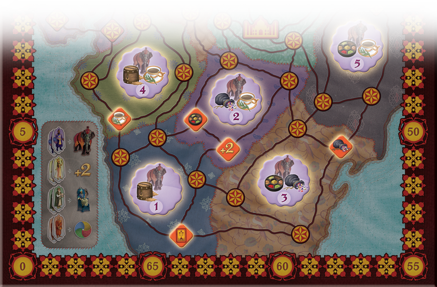 Taj Mahal, Yet Another Reiner Knizia Classic, Sees - Zman Games Taj Mahal (900x592), Png Download