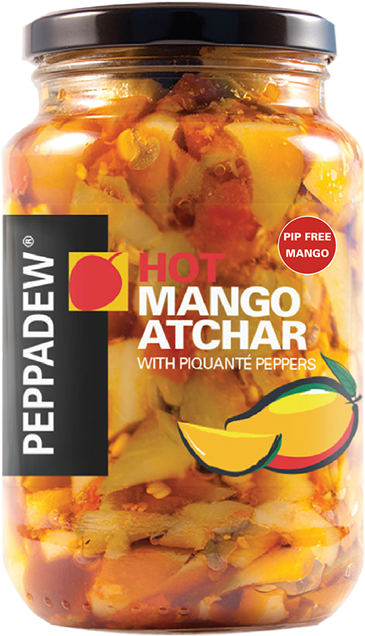 Peppadew® Hot Mango Atchar With Piquanté Peppers - Mango Products From South Africa (800x1080), Png Download