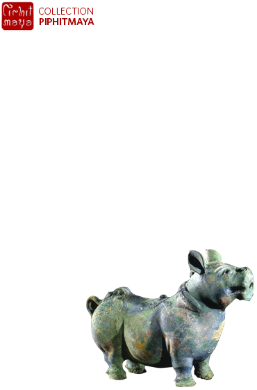 Statue Piphitmaya - Indian Rhinoceros (1300x700), Png Download