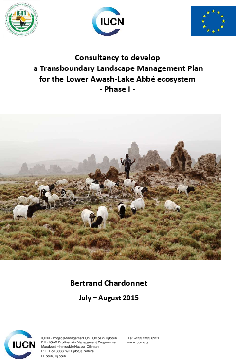 Transboundary Landscape Management Plan For The Lower - International Union For Conservation Of Nature And (595x842), Png Download