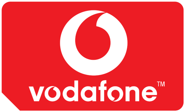 Vodafone Sim Card Logo (800x600), Png Download