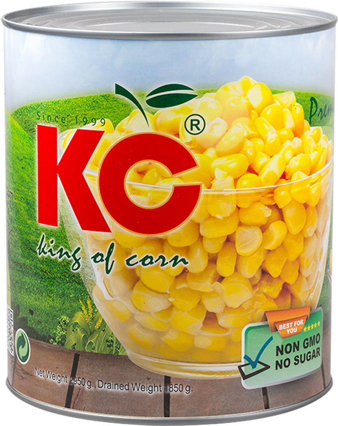 Sweet Corn 108 Oz - Canned Corn 8 Oz (920x1000), Png Download