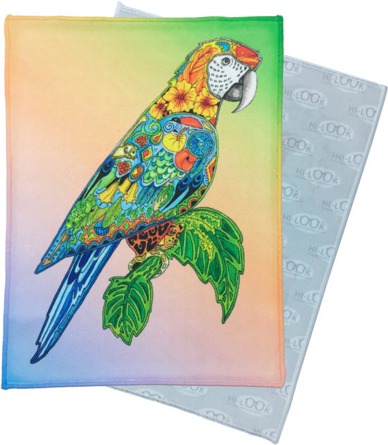 Macaw Microfiber Cleaning Cloth - Jigsaw Puzzle (580x654), Png Download