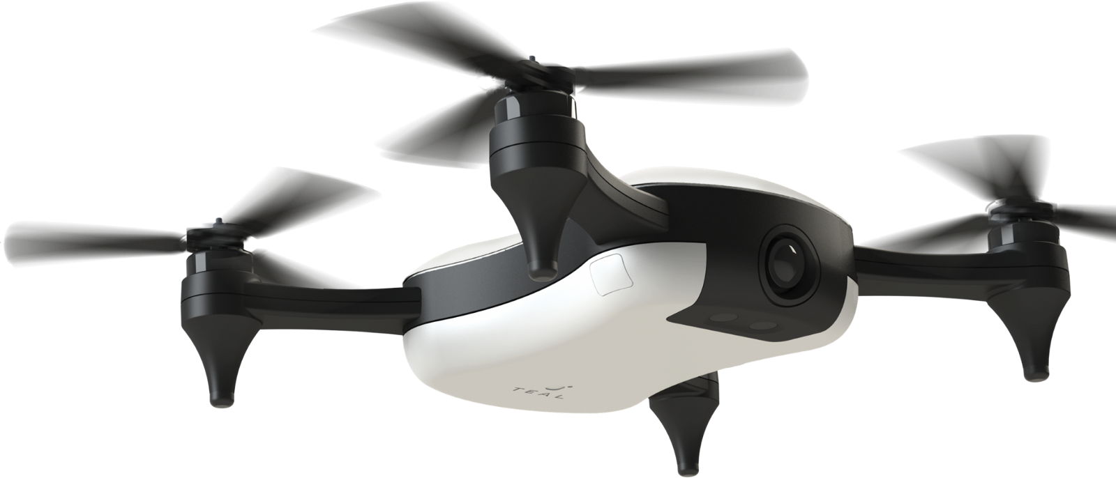 The Teal One Drone Also Packs A Px4-based Flight Controller - Teal One (1600x686), Png Download