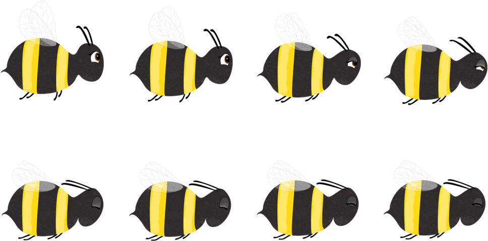 'flight Of The Bumblebee' Composed By Rachmaninov, - Honeybee (968x478), Png Download