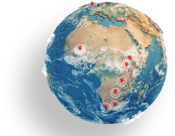 Lcibs Globally Connected - Earth (700x544), Png Download