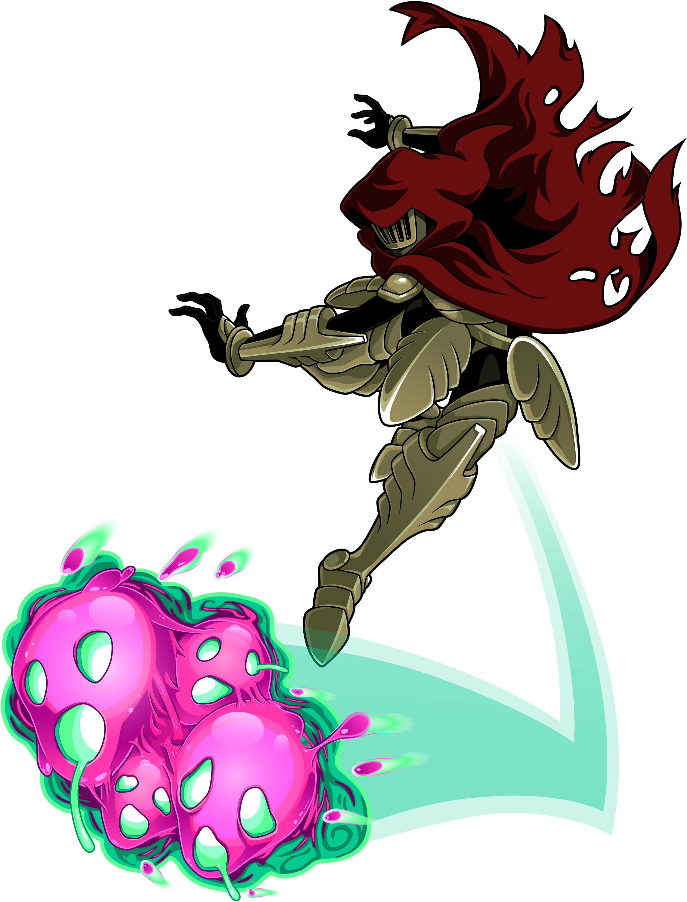 We - Shovel Knight Specter Knight Png (2283x3000), Png Download