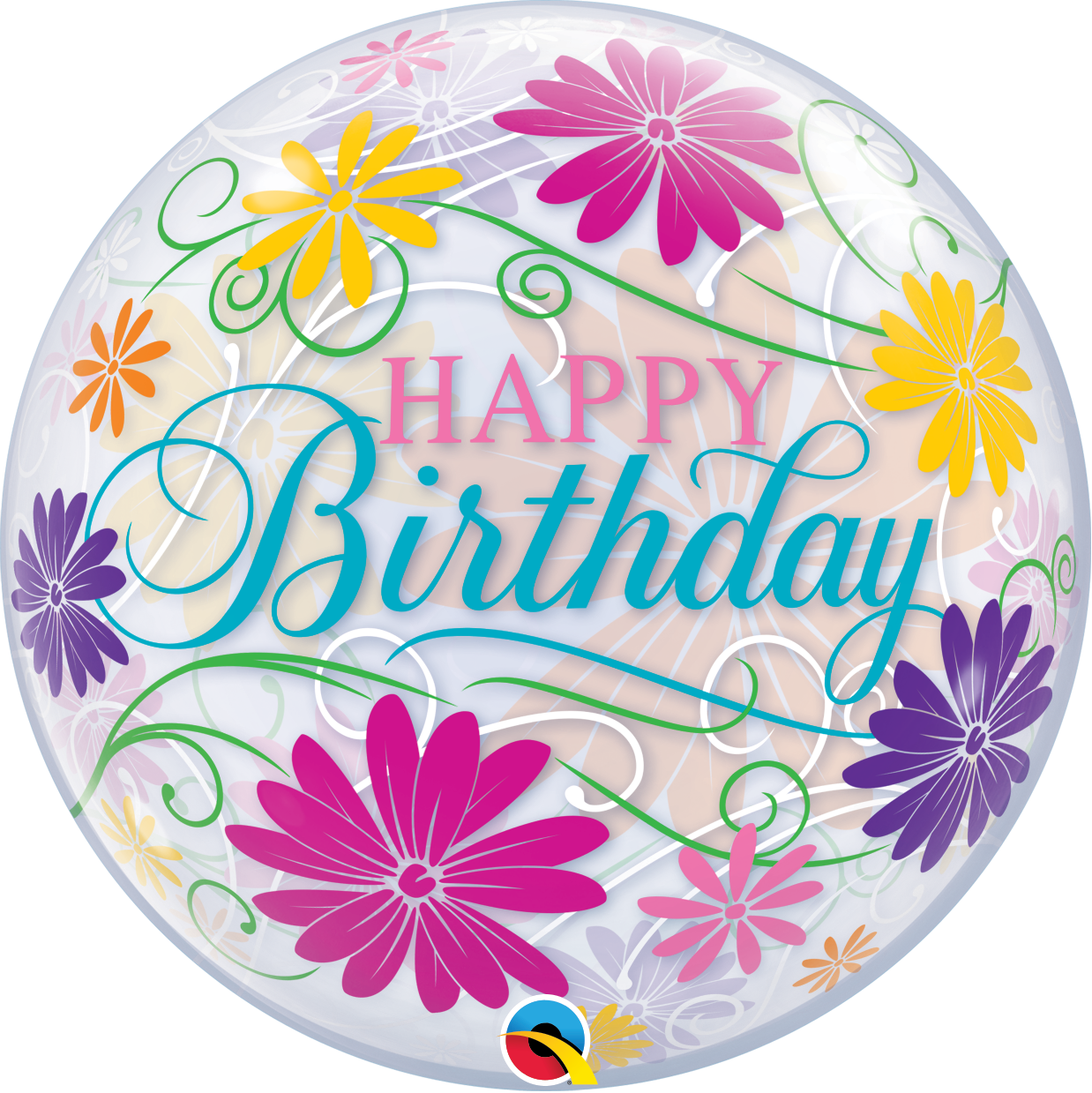Bday Flowers (1238x1239), Png Download