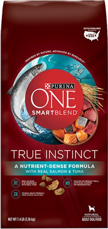 True - Purina Salmon And Tuna Dog Food (800x800), Png Download