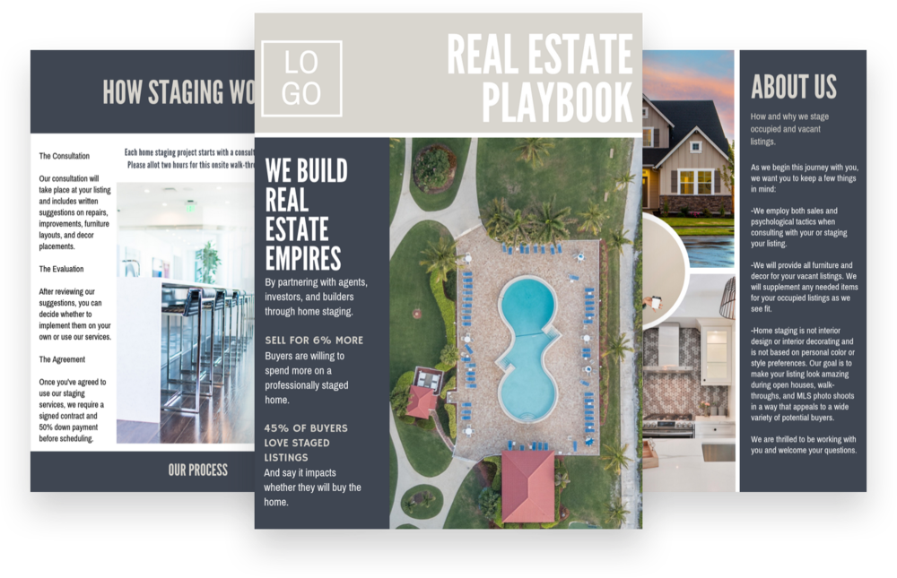 Client Welcome Packet Guide Onboarding Home Staging - Brochure (1000x645), Png Download
