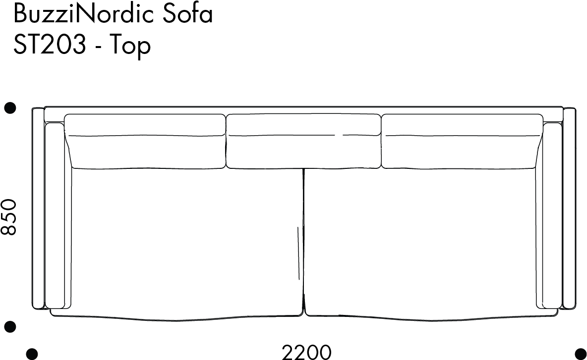 Buzzinordic Sofa (1240x930), Png Download