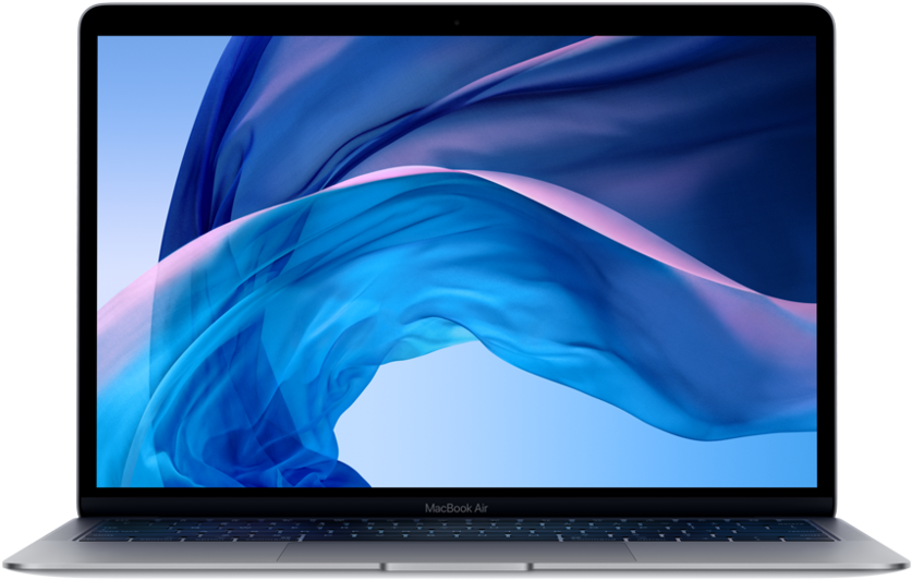 Mba Pfopen Spcgry - Mac Book Air 2018 Space Grey (1000x695), Png Download
