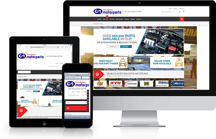 Ecommerce Web Design For Colin Adams - Dicker Data Web Portal Customer (881x534), Png Download