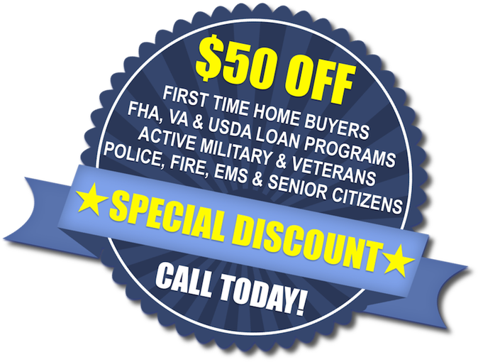 Home Inspection Discount Offer - Label (682x525), Png Download