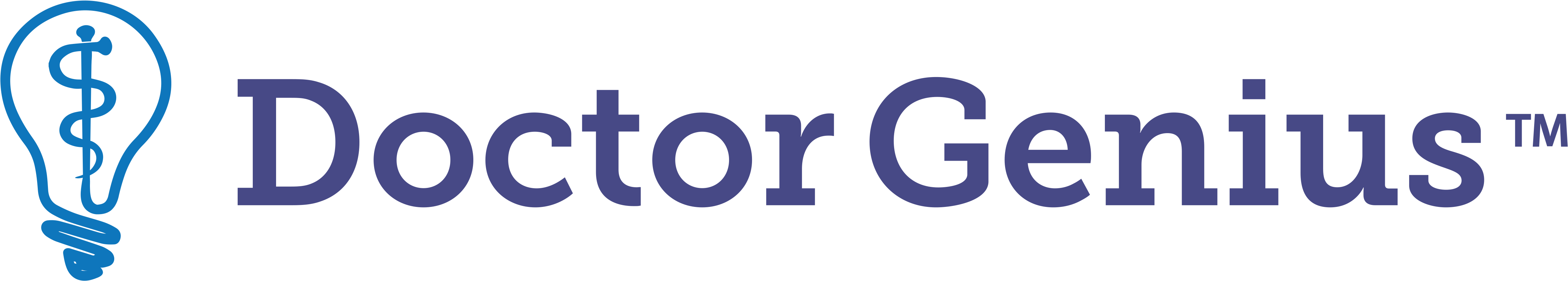 Thank You For Your Interest - Doctor Genius Logo (4855x1081), Png Download