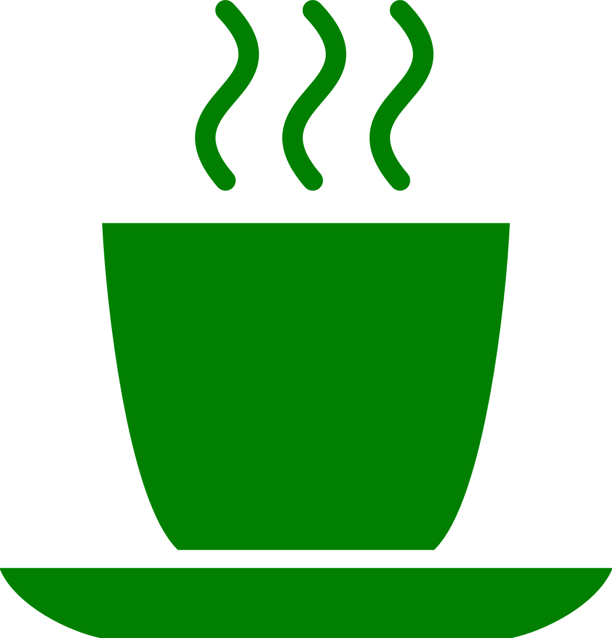 The Benefits Of Drinking Green Tea - Green Coffee Cup Logo (1227x1280), Png Download