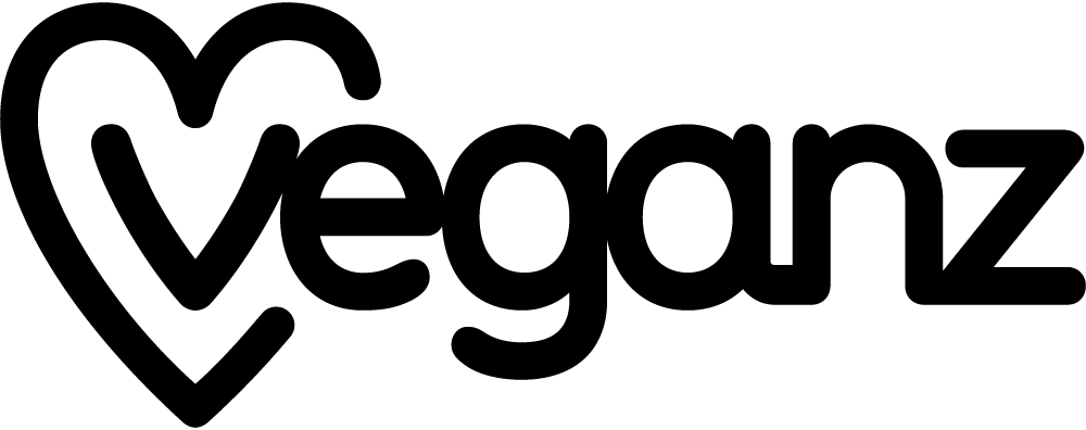 Veg Logo Black Srgb - Veganz Logo Png (1000x396), Png Download