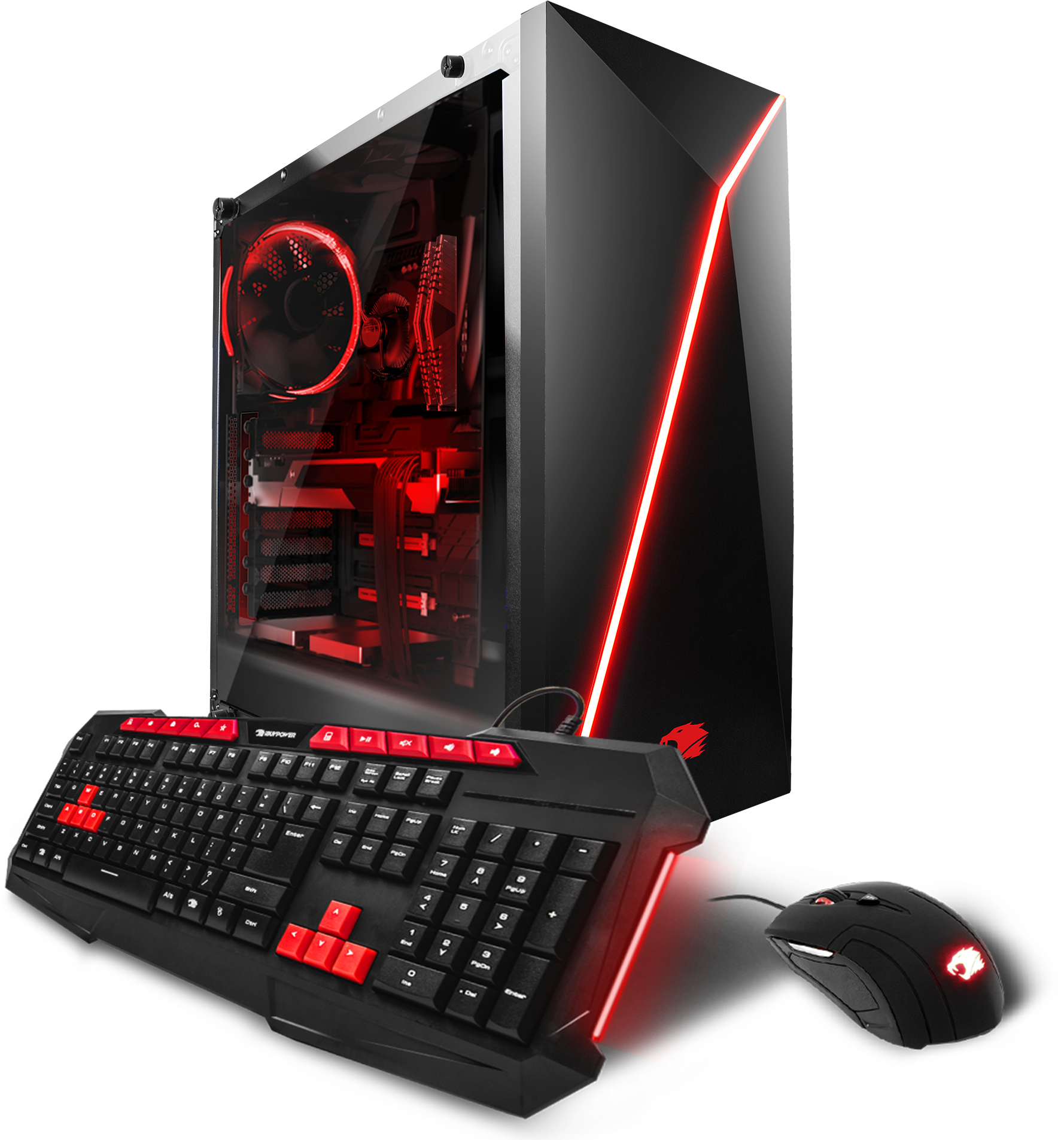 Ibuypower Wa5090gtx Gaming Desktop Pc With Intel I5 - Ibuypower Enthusiast Gaming Desktop Pc (1778x1906), Png Download