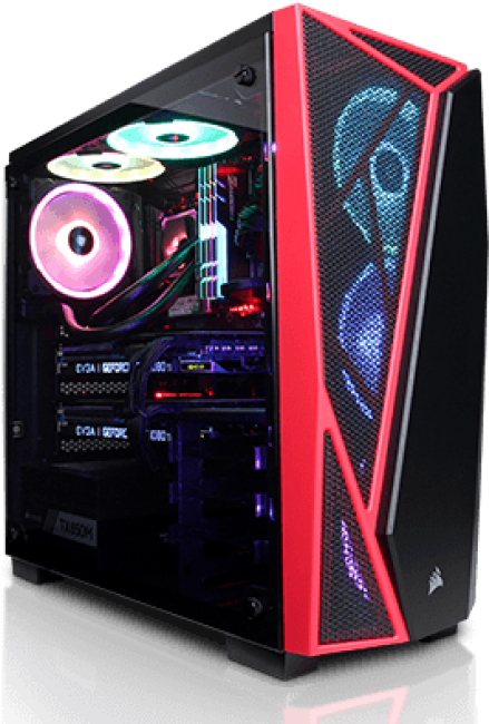 Corsair Carbide Spec 04 Mid Tower Gaming Fan (660x660), Png Download