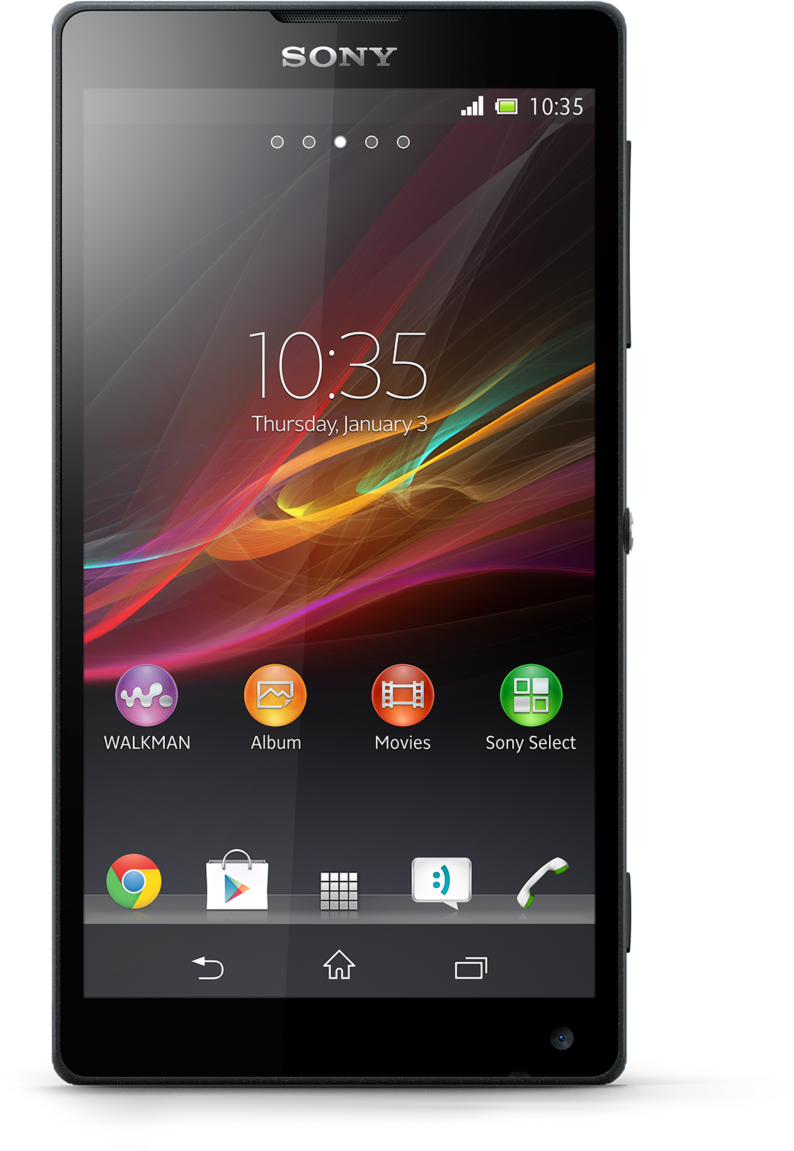 Sony Xperia Zl Black (2000x2000), Png Download