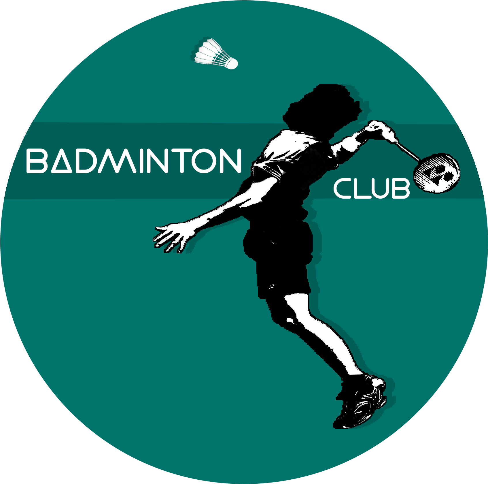 Badminton Logo - Illustration (2000x2000), Png Download