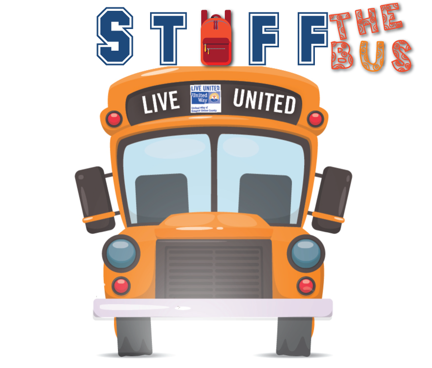 Stuff The Bus - Transporte Escolar Caricatura (878x759), Png Download