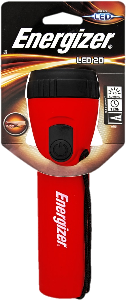 Energizer Led Torch Light 2d - Electric Battery (1150x1150), Png Download