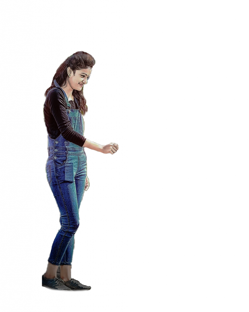 Download Girl Png Valentine Day Editing Background - Standing PNG Image  with No Background 