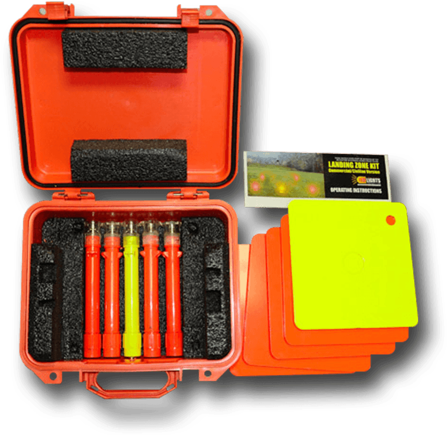 Led Lights To Work, Warn And Save Lives Tm - Landing Zone Kit (1000x1000), Png Download