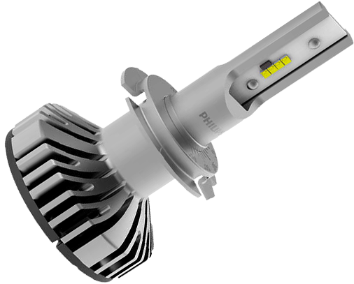The Ultinon Led Headlight Bulbs - Philips Ultinon Led Test (682x455), Png Download