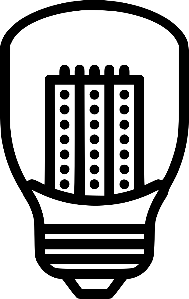 Led Bulb Comments (620x980), Png Download
