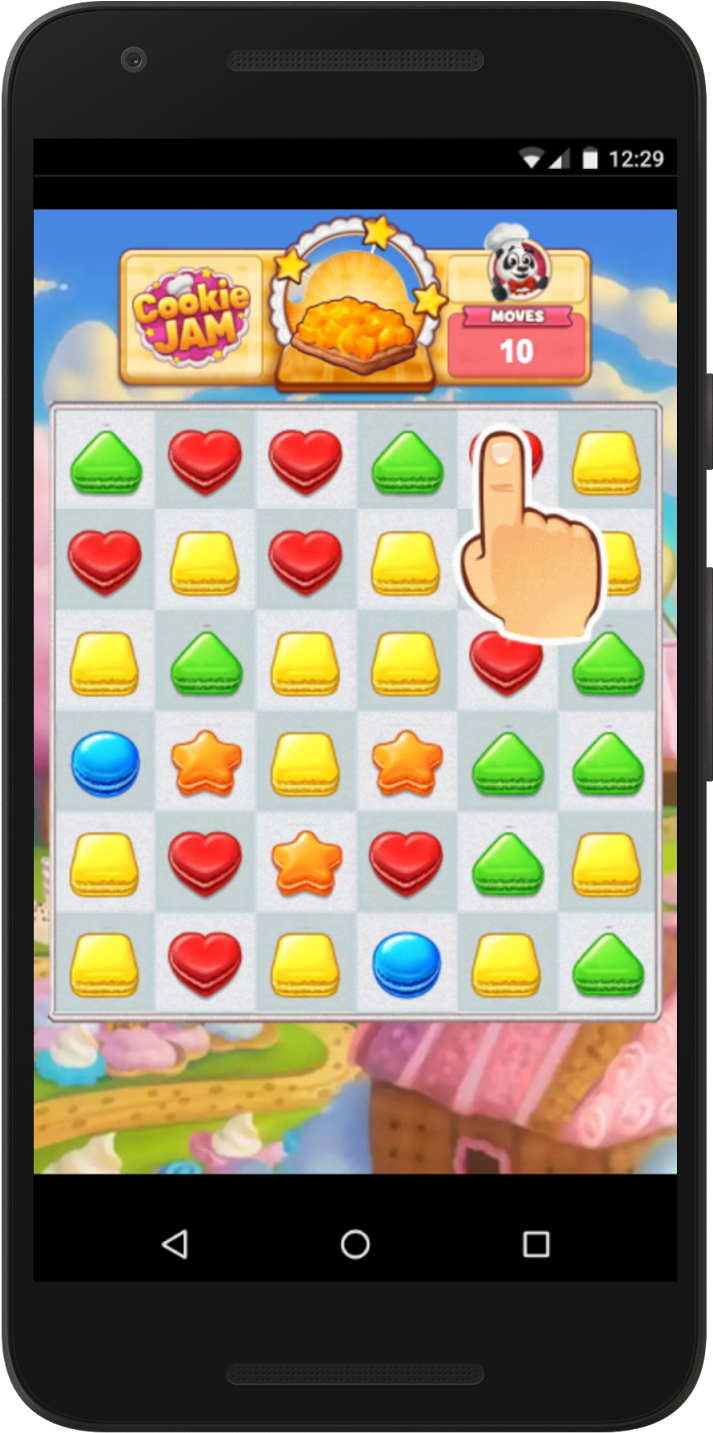 Mobi Management Studio Test Ad - Playable App Ad (1600x1600), Png Download