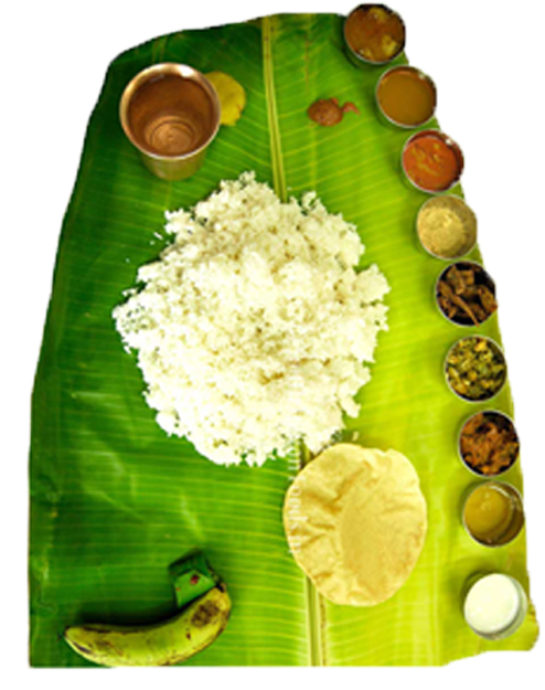 1 - Banana Leaf Rice (493x800), Png Download