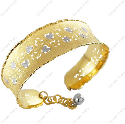 Italian Design Brushed Finished Bangle - Bracelet (600x600), Png Download